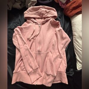 Pink Zip-Up hoodie